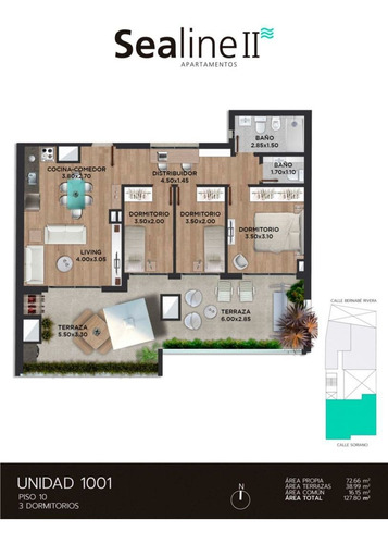Imagen 2 de 16 de Departamento En Venta En Cordón