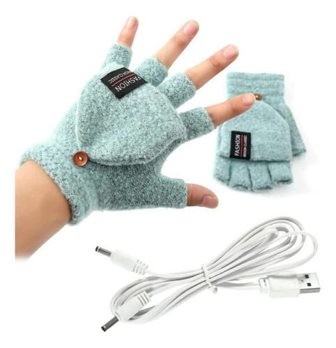 Guantes Calefactores Con Conexion Usb Calentador De Manos