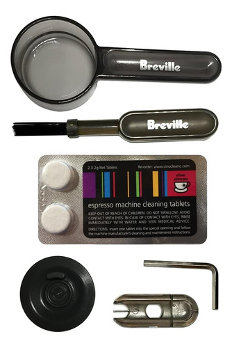 Breville .bes860xl/89n Conjunto De Kit De Limpieza Con Caja