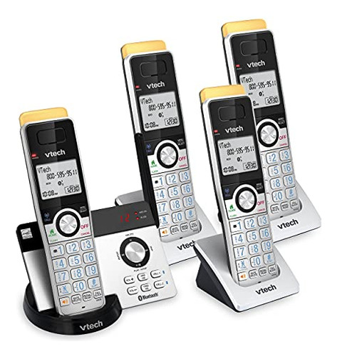 Vtech Is8121-4 Super Largo Alcance Hasta 2300 Pies Dect 6.0 