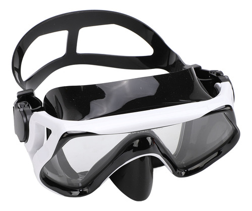 Gafas De Buceo Negras Con Lente De Vidrio Templado Con Visió