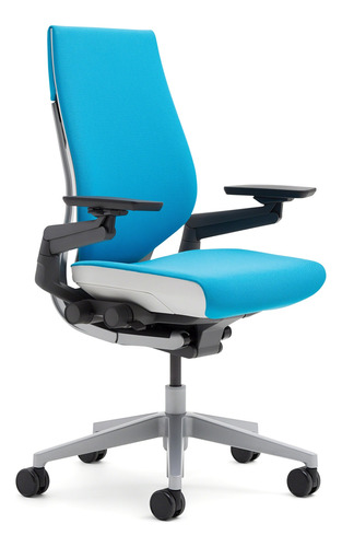 Steelcase Gesture - Silla De Oficina, Textil, Azul Jay