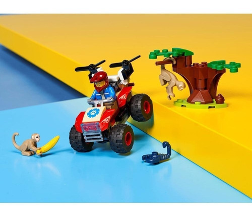 Imagen 6 de 7 de Lego City 60300 Rescate De Vida Silvestre Original
