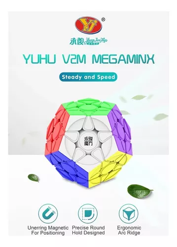 Cubo Mágico Megaminx YJ Yuhu M Stickerless - Magnético - Oncube: os  melhores cubos mágicos você encontra aqui