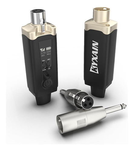 Sistema De Micrófono Inalámbrico Uhf Adaptador De Micrófono
