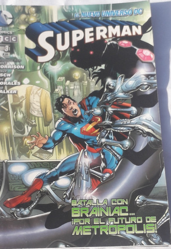 Historieta Comic * Superman * Nº 3 Ecc Ediciones 