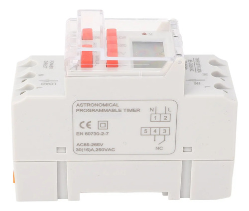 Time Relé Lcd, 12 V Dc, 30 A, Semanal Temporer De E