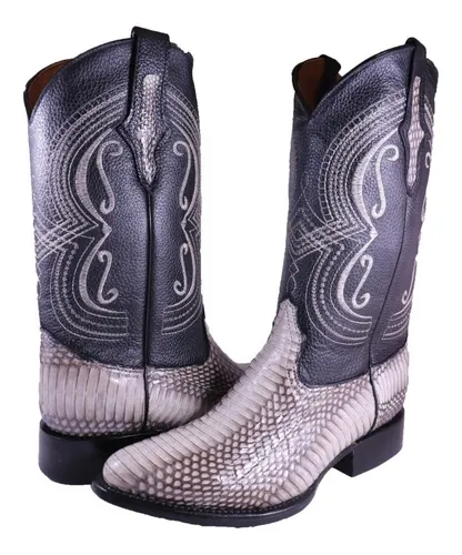 Botas Piel Cobra Original Piton Cocodrilo Exoticas |