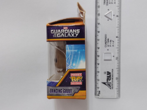 Llavero Funko Pop Keychain Dancing Groot Marvel Coleccion Marrón Claro (Usado)