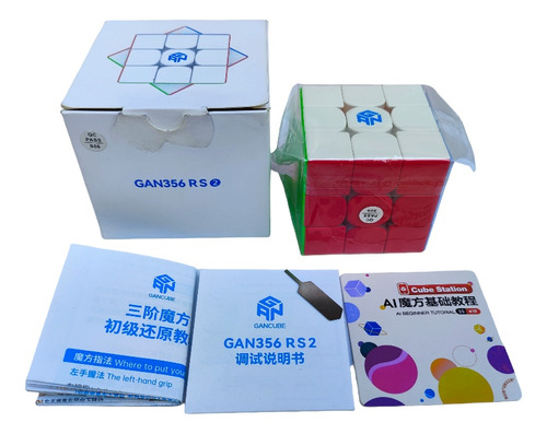 Cubo De Rubik 3x3 Sin Stickers Modelo Gan356 Rs 2