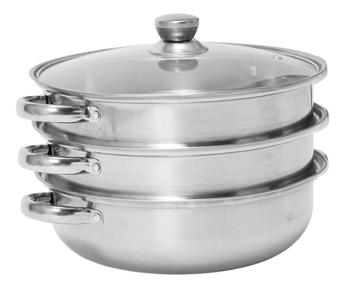 Olla De Sopa De Vapor De Gran Capacidad De Acero Inoxidable