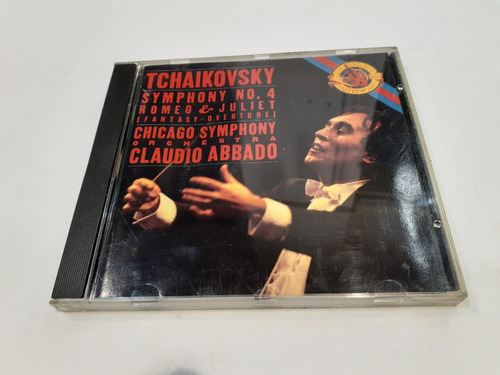 Tchaikovsky: Symphony 4/romeo & Juliet, Abbado - Cd 1989 Usa