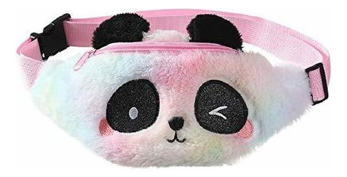 Kohala O Canguro - Aibearty Rainbow Panda Plush Fuzzy Fanny