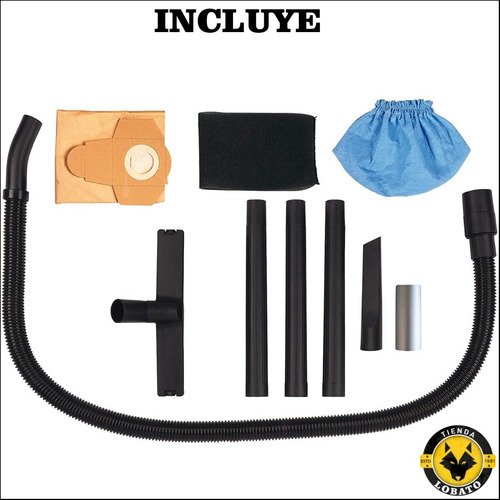 Imagen 2 de 10 de Aspiradora Electrica Einhell Tc-vc 1815 15 Litros Polvo/agua