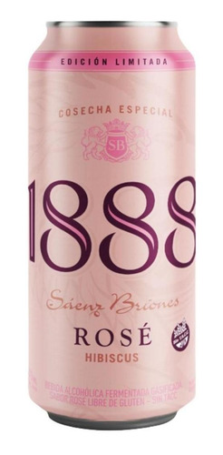 Sidra 1888 Rose Saenz Briones Cosecha Especial Lata 473ml