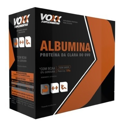 Albumina Voxx 500g - Sem Sabor