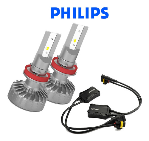 Par Canbus + Lâmpada Philips Ultinon Led-hl H11 6200k