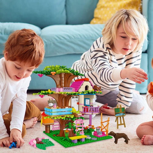 Hogokids Tree House Stem Building Juguete - Construcción Cre