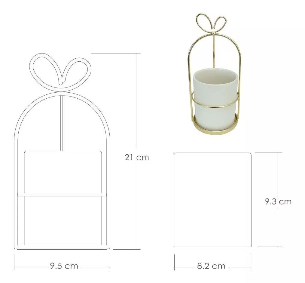 Tercera imagen para búsqueda de macetero ceramica