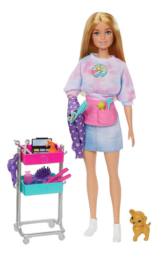Barbie It Takes Two Malibu Estilista De Cabelo - Mattel