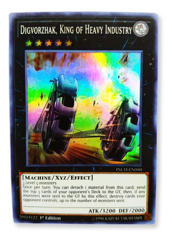 Yugi-oh! Digvorzhak King Of Heavy Industry Inch-en050 Super