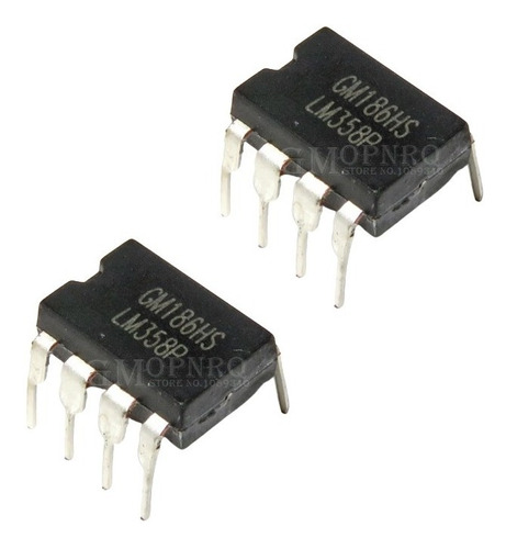 Lm358p Dip-8 Circuito Integrado Ic Amplificador