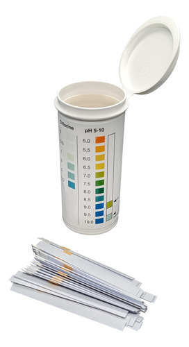 Cloro Residual 0-10 Ppm Y Ph 5-10 Combo Multi Pad Test [via.