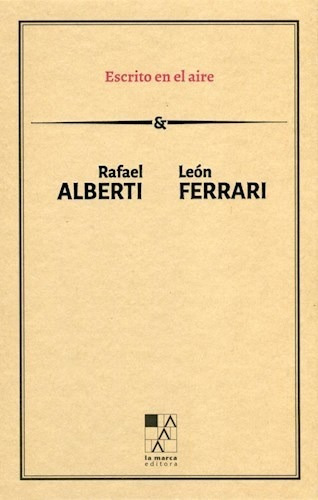 Escrito En El Aire - Alberti Rafael (libro)