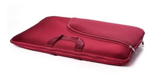 Imagem 3 de 3 de Capa Case Pasta Notebook Com Bolso 15,6 Vinho