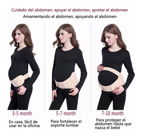 Faja Para Embarazo Faja de Maternidad: Cinturon de Maternidad con Soporte  para el Alivio del Dolor de Cadera, Pelvis, Lumbar y Espalda, Faja  Embarazada Prenatal Faja Embarazo con Soporte Lumbar (XL) 