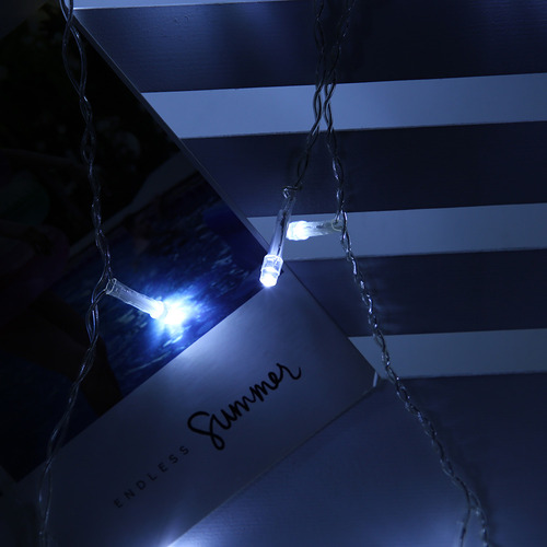 Cadena Led De 4 M Para Exteriores, Para Hogar, Jardín Y Navi