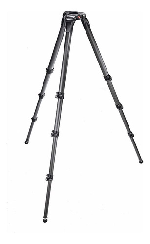 Manfrotto Trípode De Video De 3 Etapas De Fibra De Carbono.