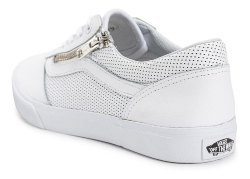 Vans Milton Zip Perf Leather White Vn0a2xsjdj7