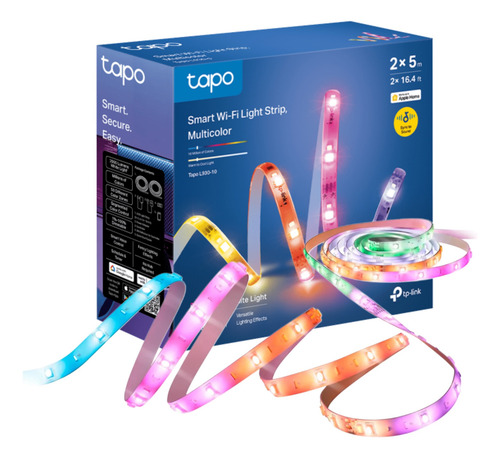 Tira Lightstrip Multicolor Gradient 10mts Tapo Wifi Homekit