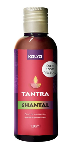 Óleo Massagem Corporal Tântrica Vegetal Shantal Morango