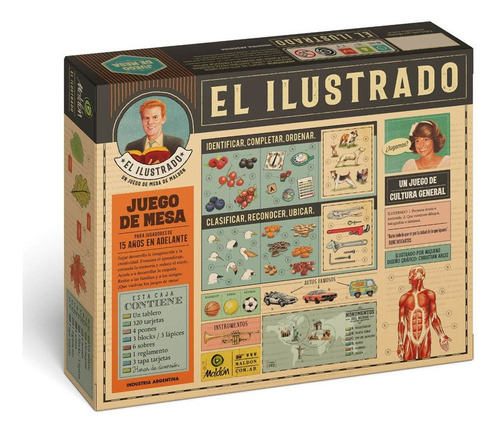 Juego De Mesa El Ilustrado Maldon Original