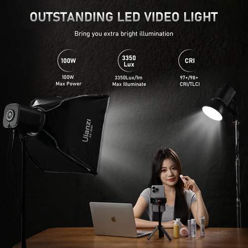 Ulanzi Lt026 100w Led Luz De Video 5600k Mmg