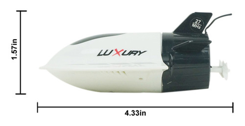 Mini Bote De Control Remoto Submarino Rc, Juguete Para Niños