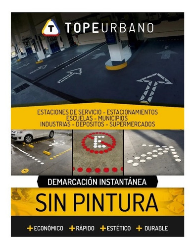 Imagen 3 de 3 de Punto Demarcador Personalizado (1 Unid) Demarcación Vial