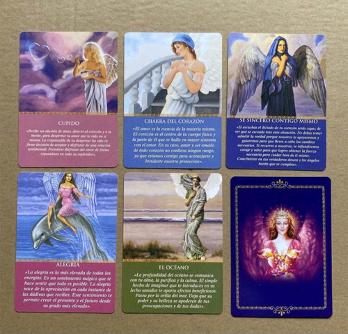 Tarot Cartas Oráculo De Los Ángeles Guía Diaria Español