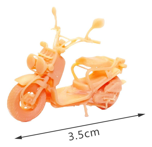 Modelo De Motocicleta De Calle Diorama 1:64 Para Estilo A