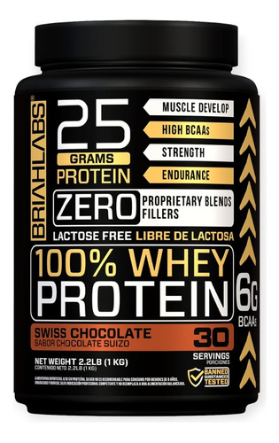 Proteina 100% Whey Protein 1 Kilo - Briahlabs