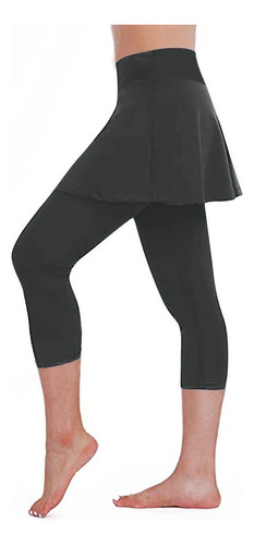 Falda Casual Para Mujer Leggings Pantalones De Tenis Deporte