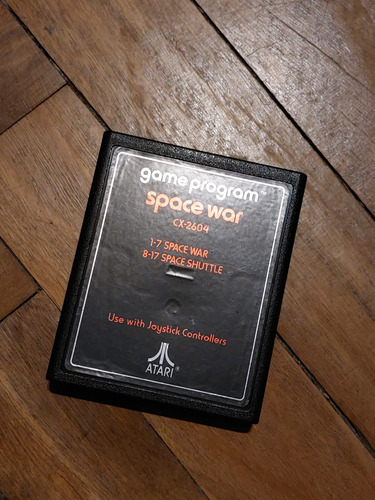 Atari 2600 Juego Original Spacewar Cx-2604 Para Consolas Ata