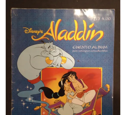 comprar Album Panini Disney's Aladdin  Faltan 17 Estampas