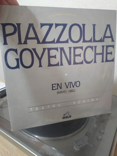 Tango En Vivo: Piazzolla Y Goyeneche.