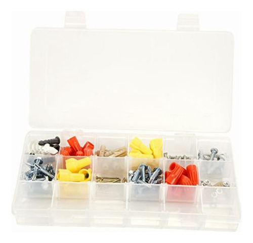 Stalwart 75-sto3182 Parts & Crafts Rack Style Tool Box With Color Amarillo