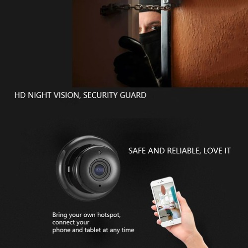 Wifi Cam Mini Micro Spy Camera Night Vision Ip 1080p