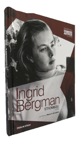 Livro/dvd Nº 5 Ingrid Bergman Coleção Folha Grandes Astros, De Equipe Ial. Editora Publifolha Em Português