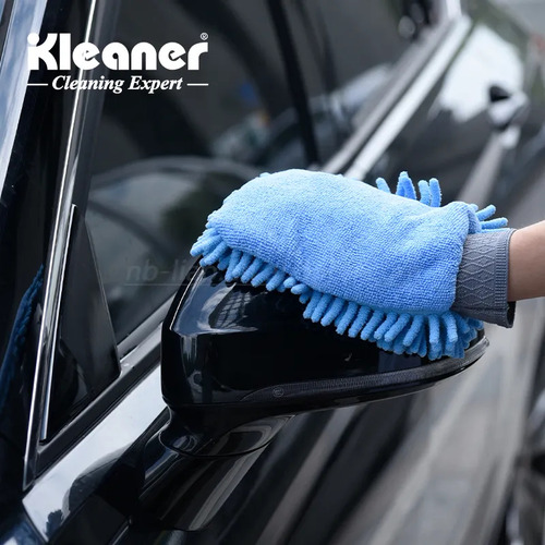 Guante Microfibra Multiusos Kleaner Con Dos Tipos De Cara
